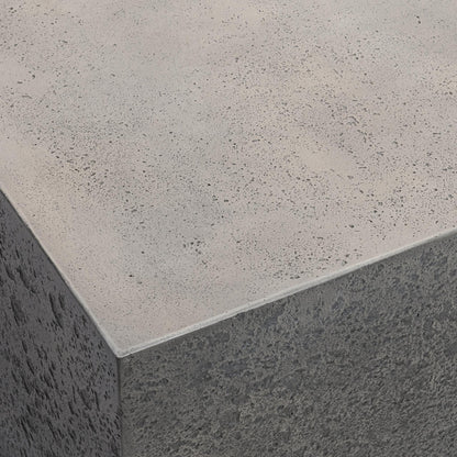 Marwin Outdoor Square Coffee Table Dark Gray