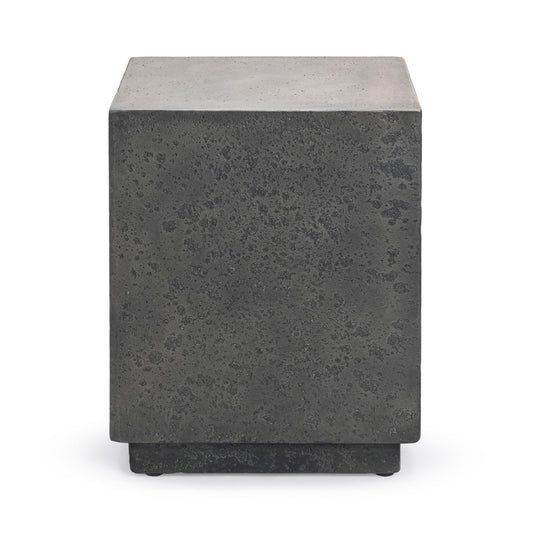 Marwin Outdoor Square End Table - Dark Gray