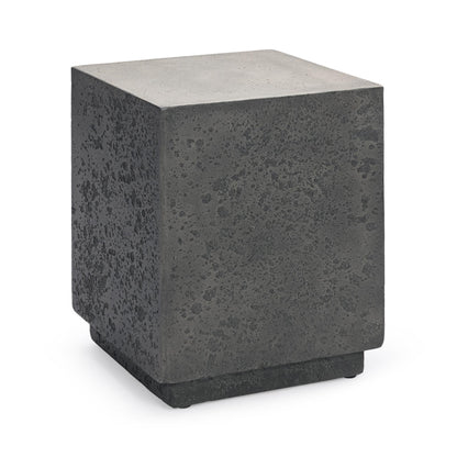 Marwin Outdoor Square End Table - Dark Gray