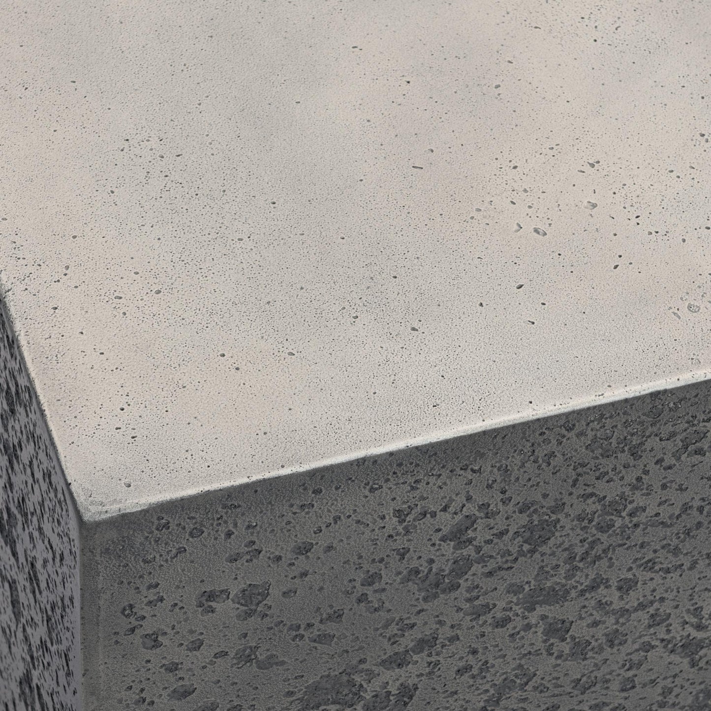 Marwin Outdoor Square End Table - Dark Gray