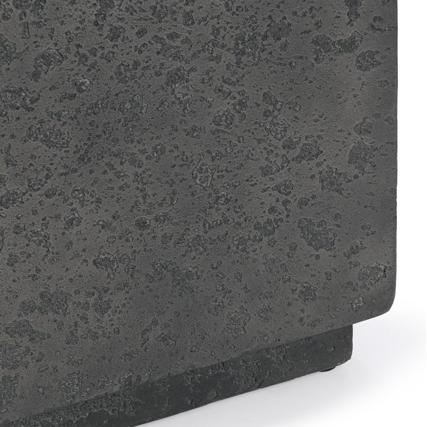 Marwin Outdoor Square End Table - Dark Gray