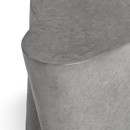 Everson Outdoor Accent Table - Dark Gray