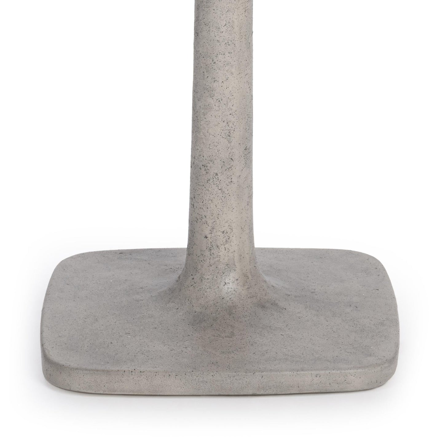 Paulina 31" Outdoor Bistro Dining Table - Light Gray