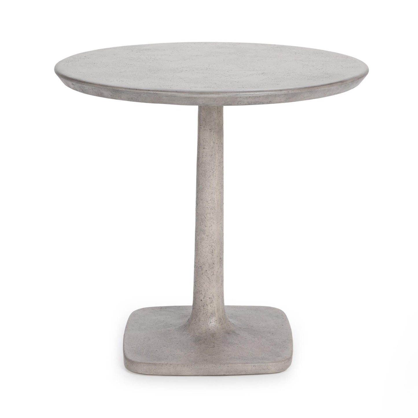 Paulina 31" Outdoor Bistro Dining Table - Light Gray