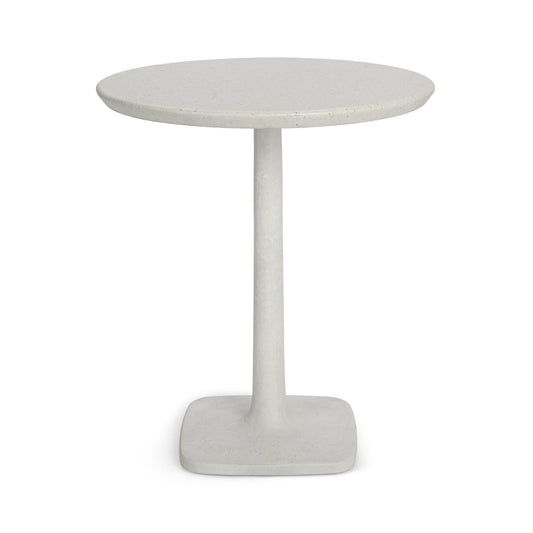 Paulina 31" Outdoor Counter Table - White