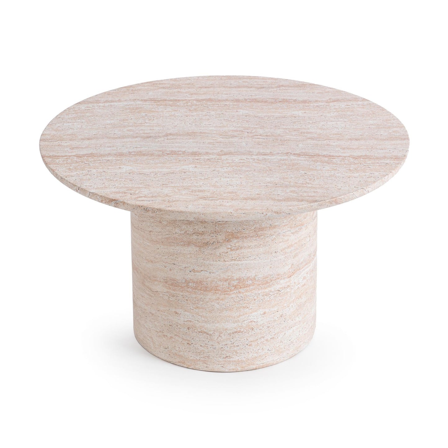 Sana Outdoor Round Coffee Table - Beige
