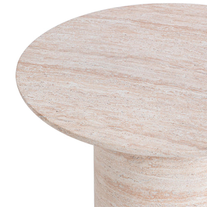 Sana Outdoor Round Coffee Table - Beige