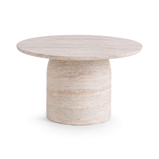 Sana Outdoor Round Coffee Table - Beige