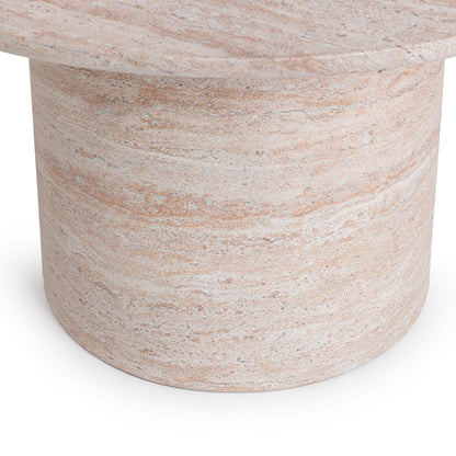 Sana Outdoor Round Coffee Table - Beige