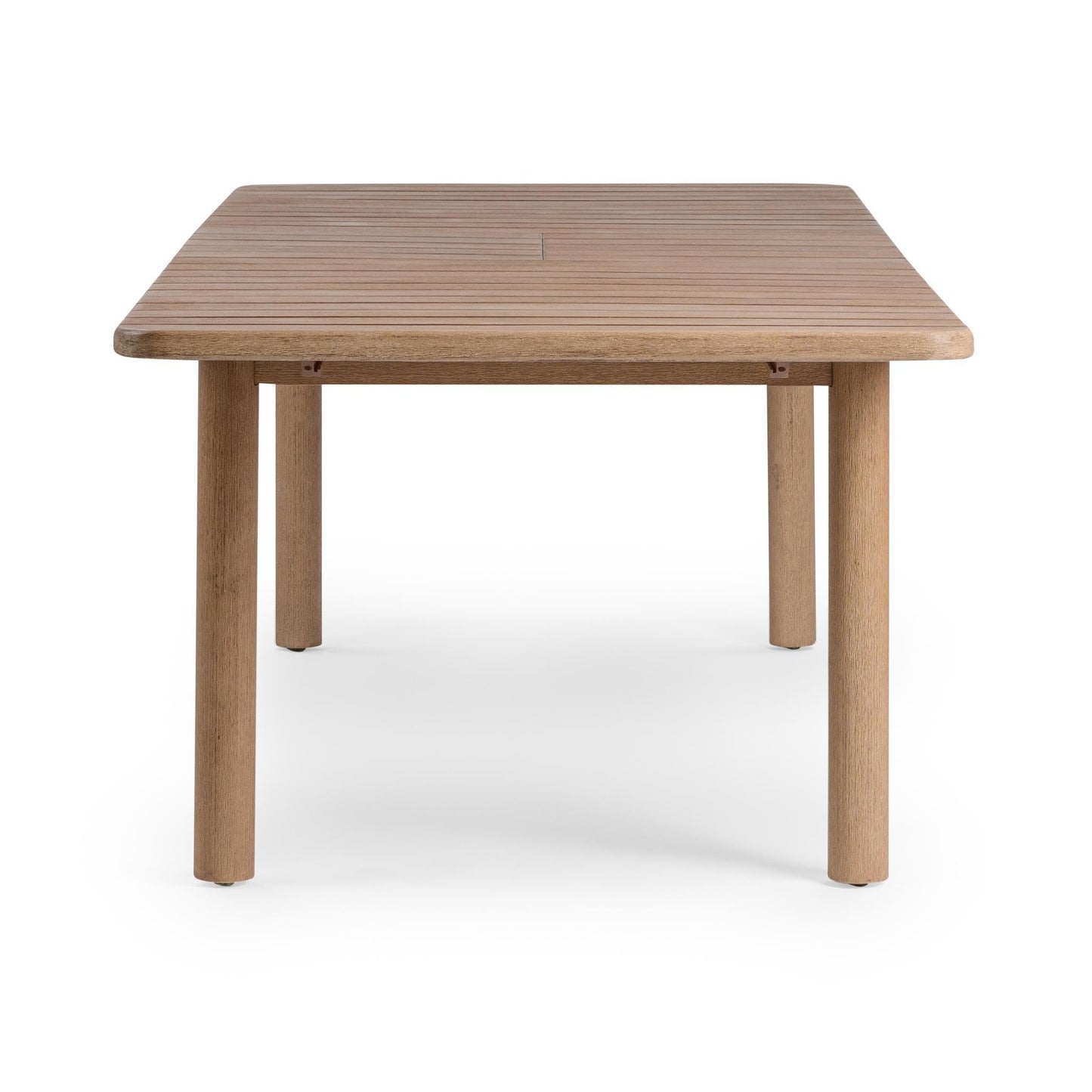 Dawson Outdoor 87-107" Extendable Dining Table - Butterscotch