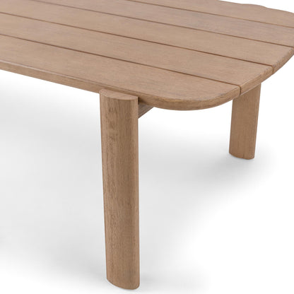 Rocco Outdoor 110" Dining Table - Butterscotch