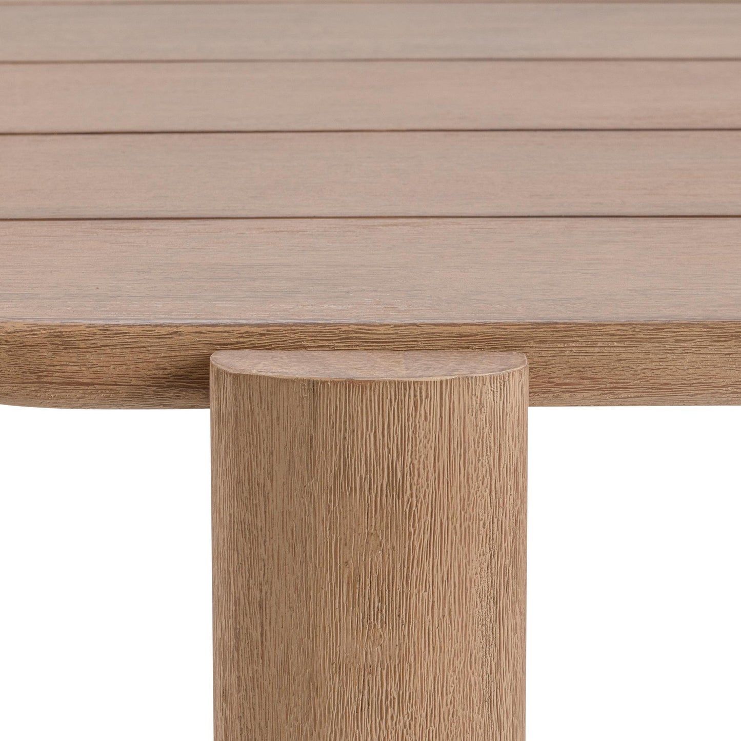 Rocco Outdoor 110" Dining Table - Butterscotch