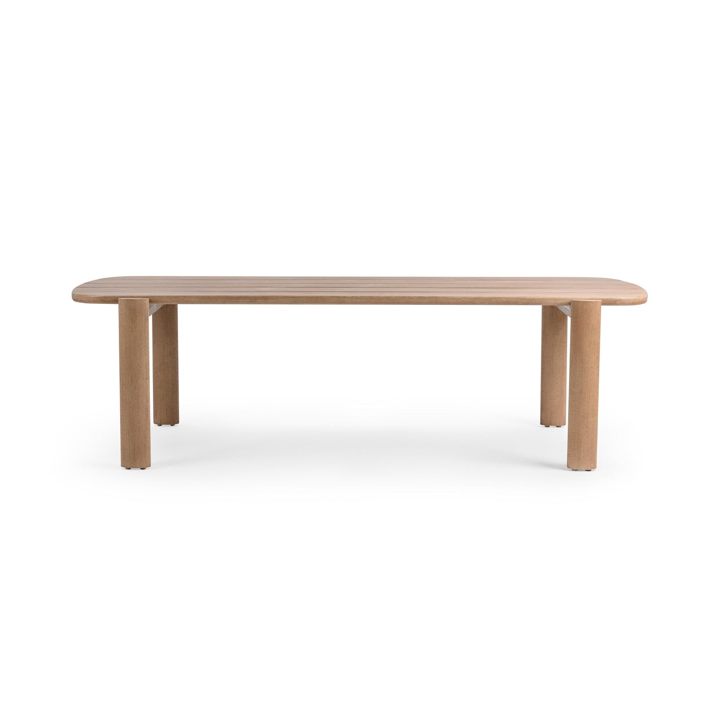 Rocco Outdoor 110" Dining Table - Butterscotch