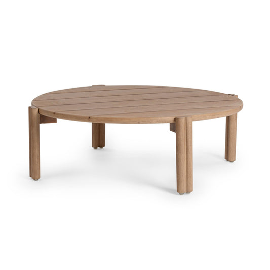 Oliver Outdoor 48" Round Coffee Table - Butterscotch