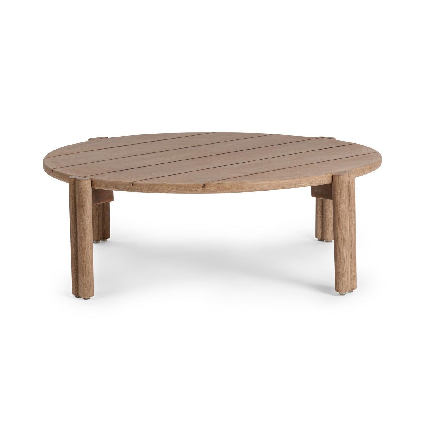 Oliver Outdoor 48" Round Coffee Table - Butterscotch