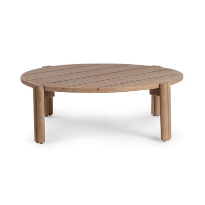 Oliver Outdoor 48" Round Coffee Table - Butterscotch