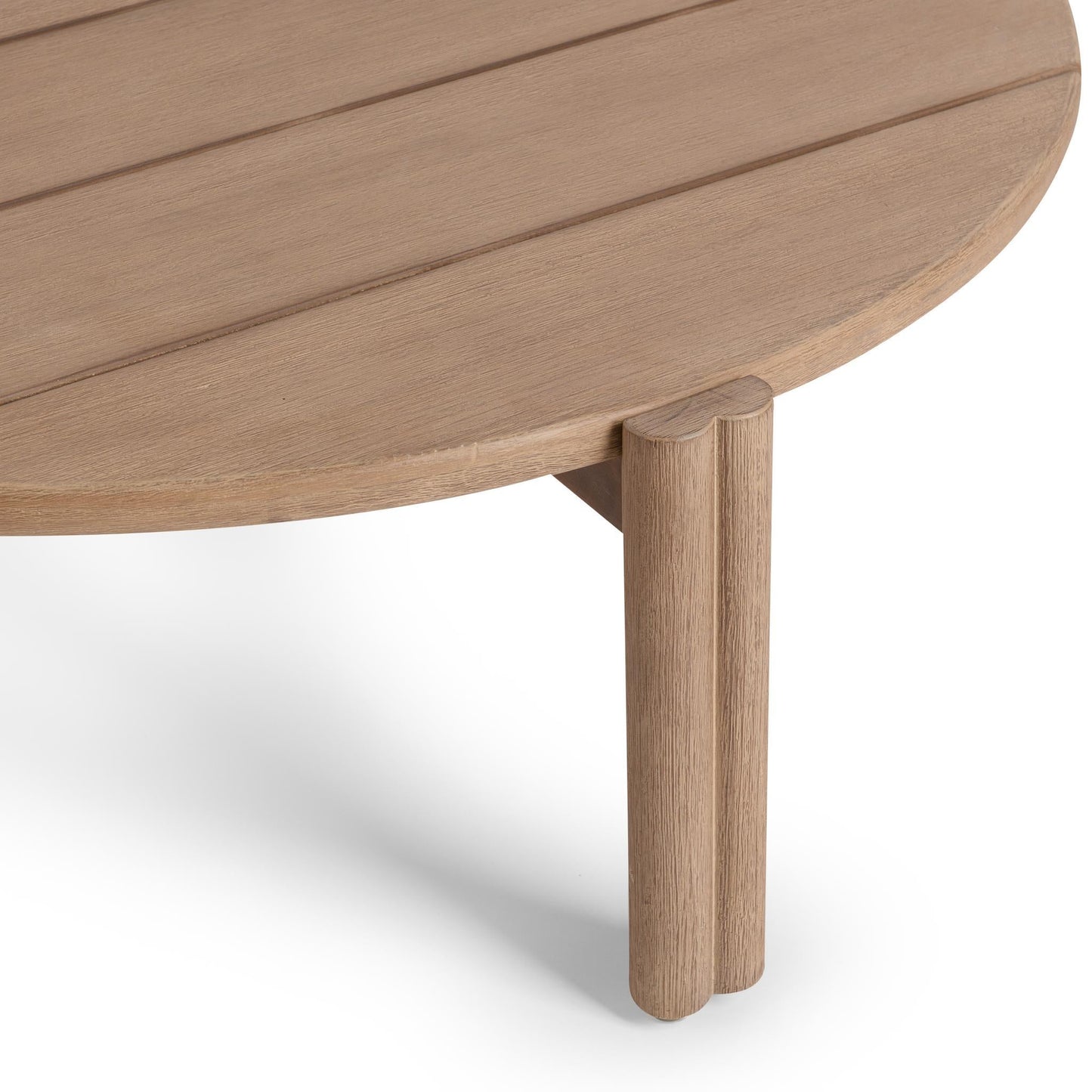 Oliver Outdoor 48" Round Coffee Table - Butterscotch