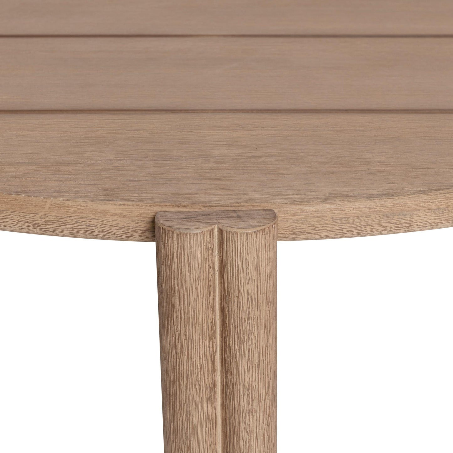 Oliver Outdoor 48" Round Coffee Table - Butterscotch