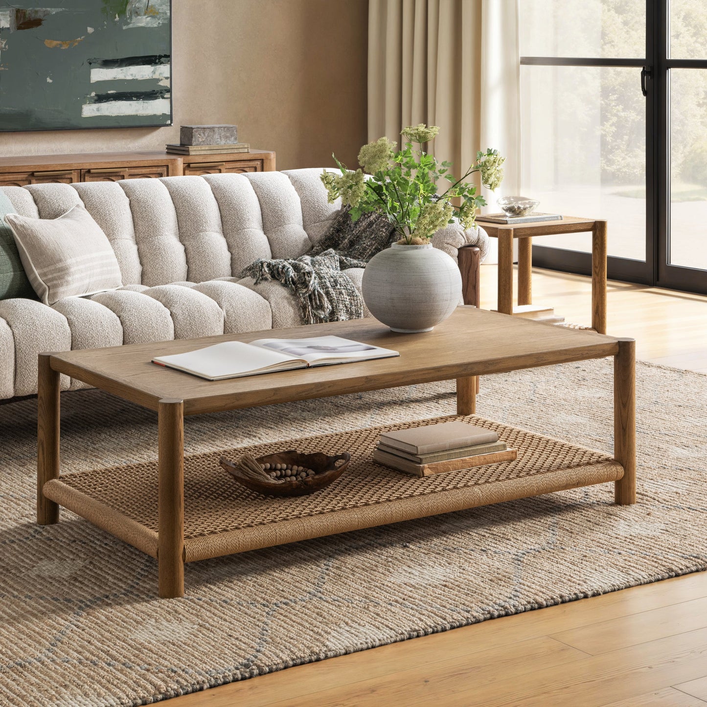 Jilian Coffee Table - Imperial Brown