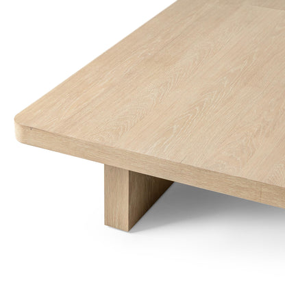 Melina 63" 2 Piece Coffee Table - Coastal Drift