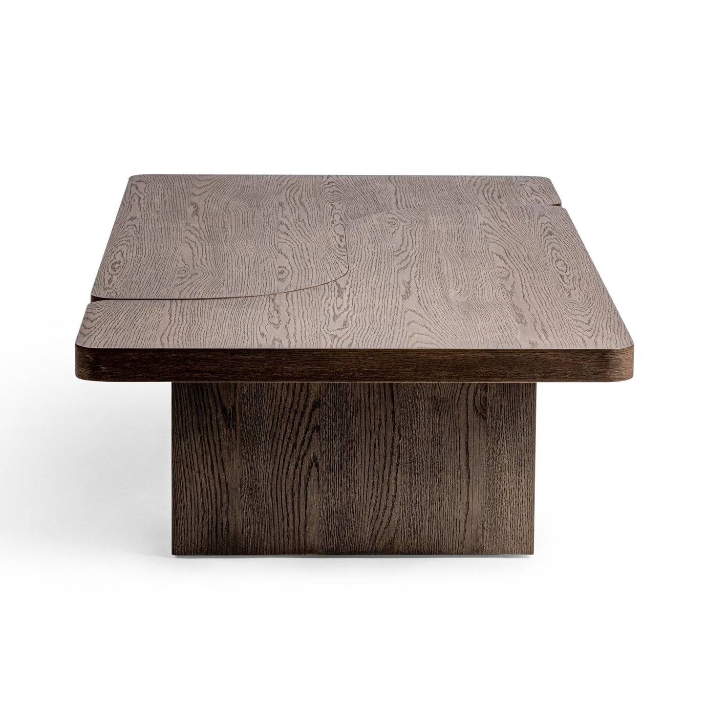 Melina 71" 2 Piece Coffee Table - Havana Brown