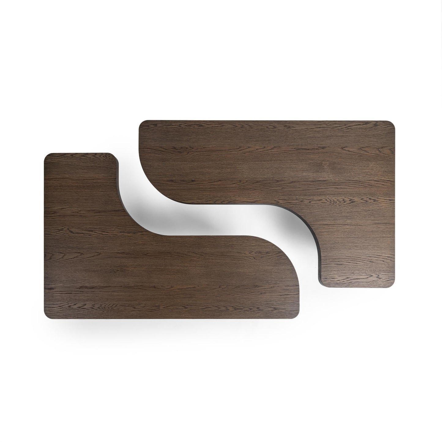 Melina 71" 2 Piece Coffee Table - Havana Brown