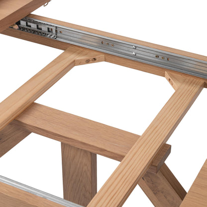 Marla 63 - 83" Extendable Dining Table - Natural Mist