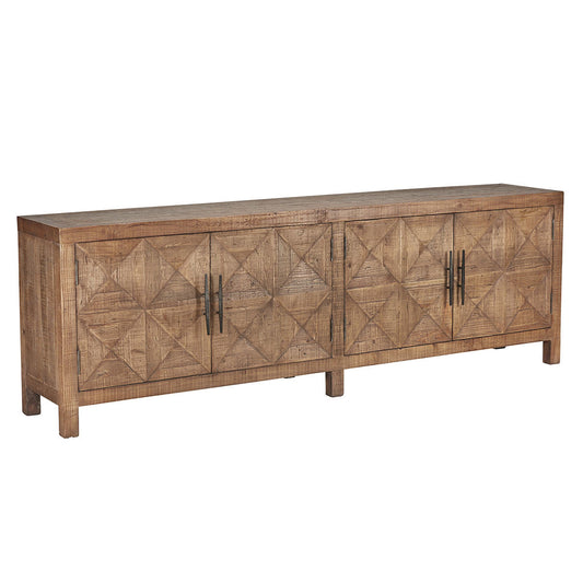 Elani 4Dr Cabinet - Brown