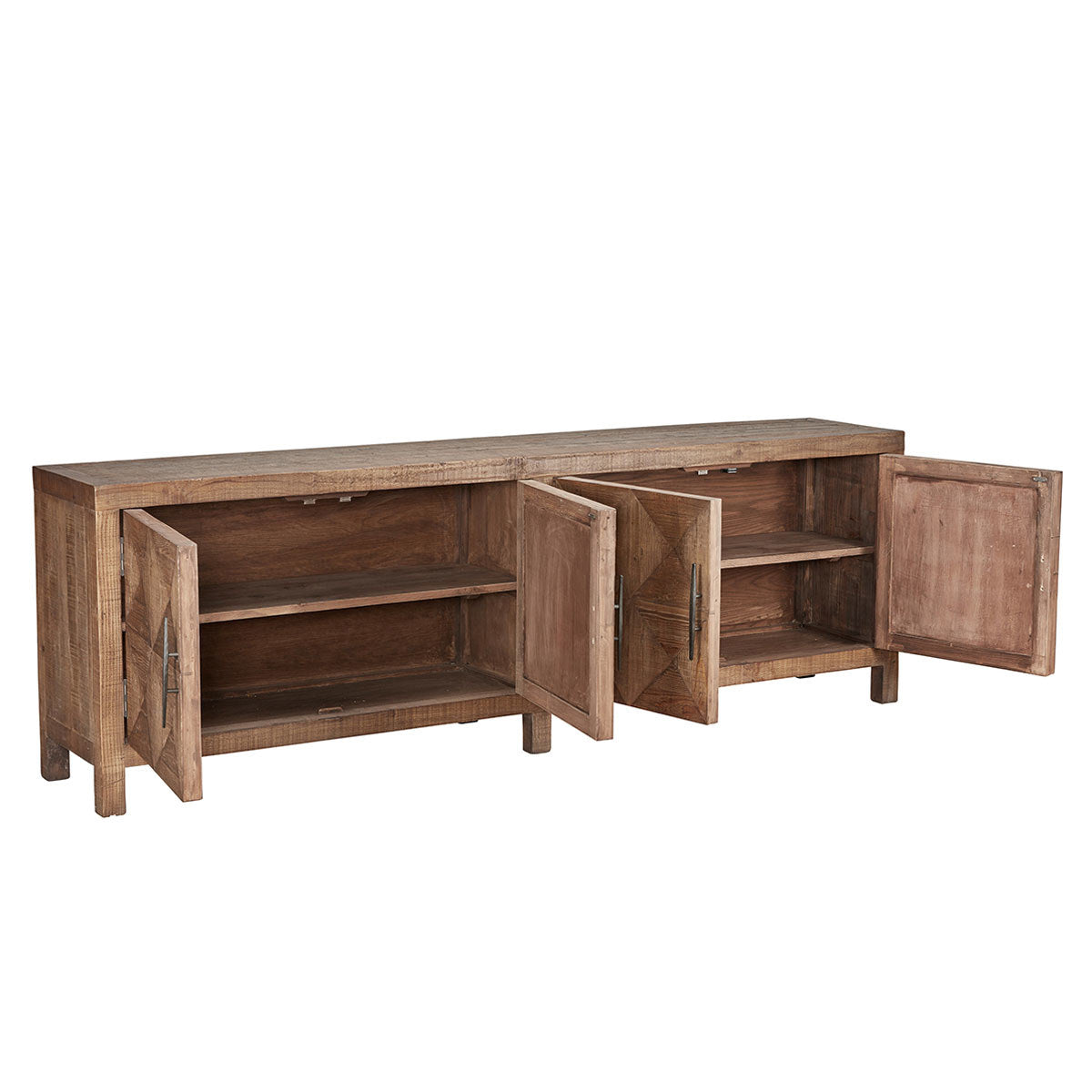 Elani 4Dr Cabinet - Brown