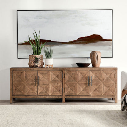 Elani 4Dr Cabinet - Brown