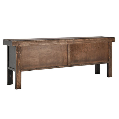 Lahey 11Dwr Rectangle Console Table - Mission Brown