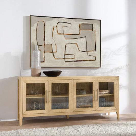 Beechgrove 4 Door Buffet True Natural