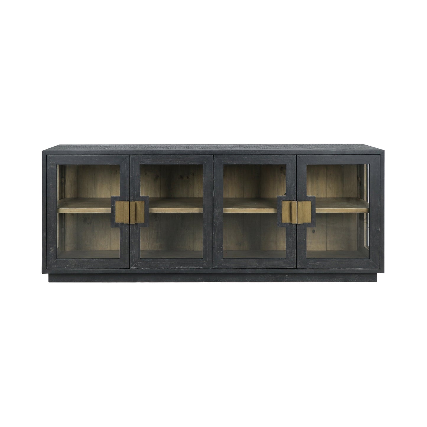 Larson 4Dr Cabinet - Carbon Black