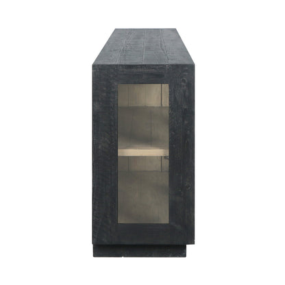 Larson 4Dr Cabinet - Carbon Black