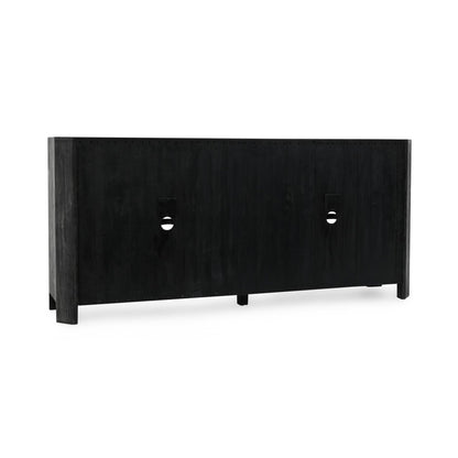 Macarthur 4Dr Cabinet - Aged Black