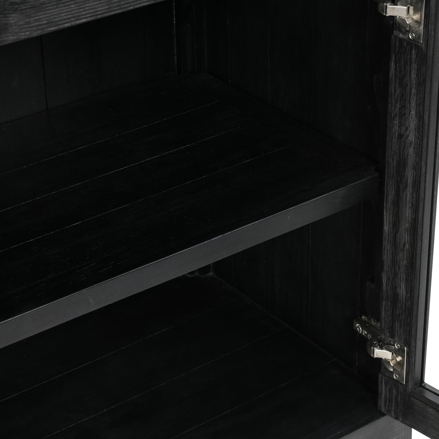 Macarthur 4Dr Cabinet - Aged Black