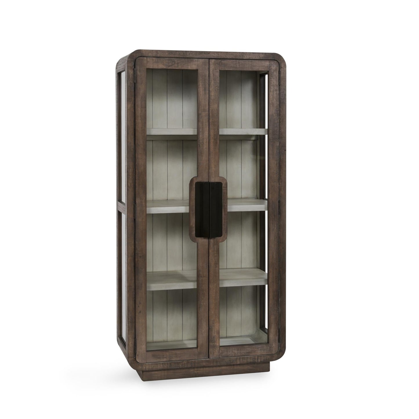 Ollie Display Cabinet Brown