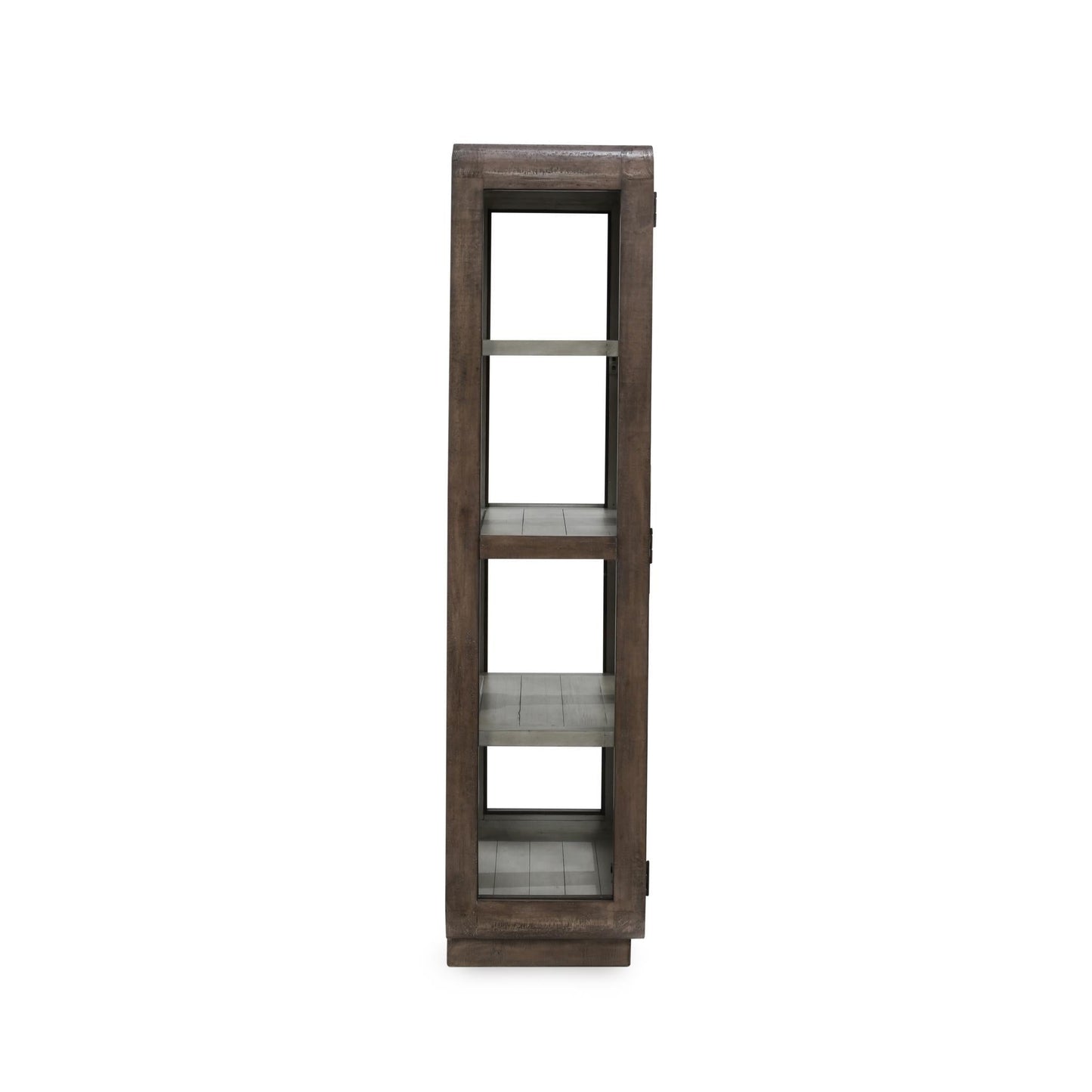 Ollie Display Cabinet Brown