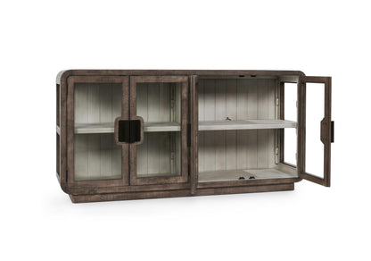 Ollie 4 Door Buffet Brown