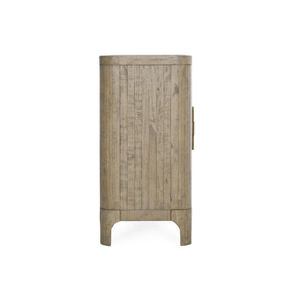 Alpine Reclaimed Pine 2Dr Cabinet Natural