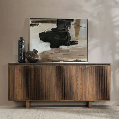 Roya 4Dr Cabinet - Toasted Brown