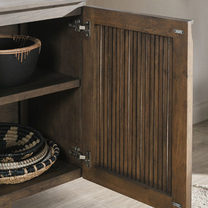Roya 4Dr Cabinet - Toasted Brown