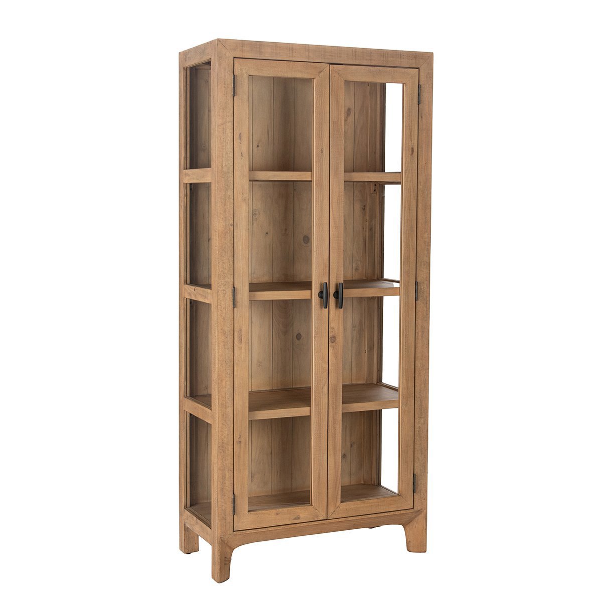 Crest Tall Cabinet - Warm Natural