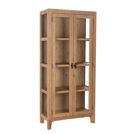 Crest Tall Cabinet - Warm Natural