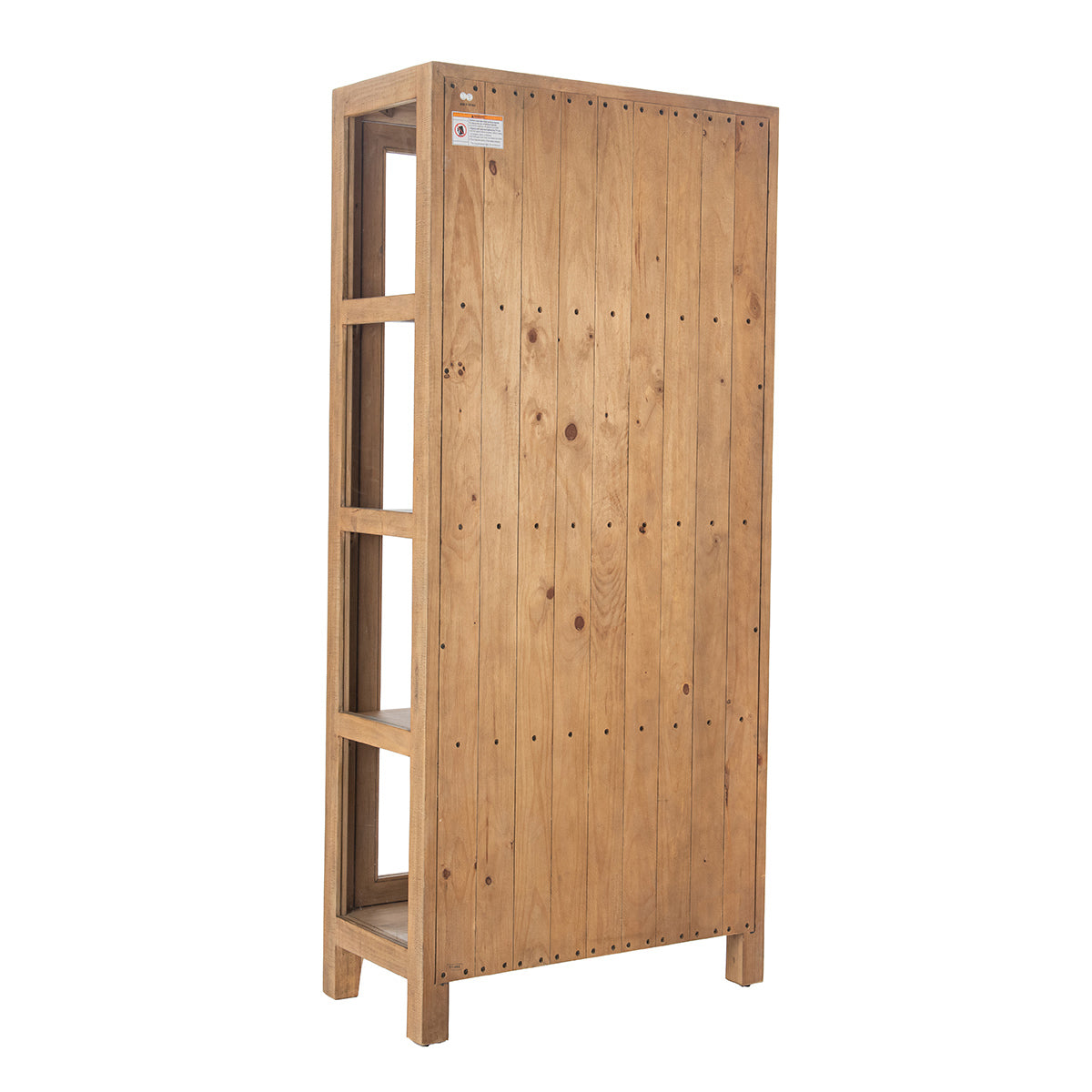 Crest Tall Cabinet - Warm Natural