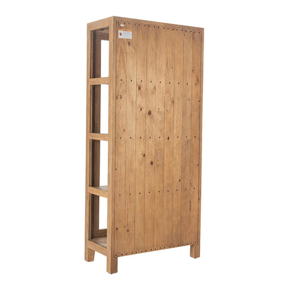 Crest Tall Cabinet - Warm Natural