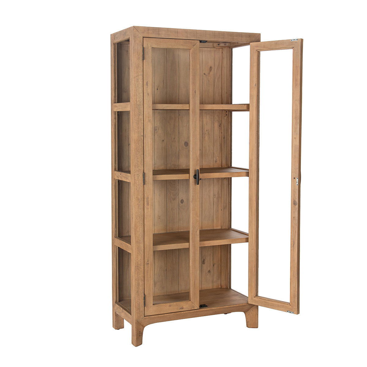 Crest Tall Cabinet - Warm Natural