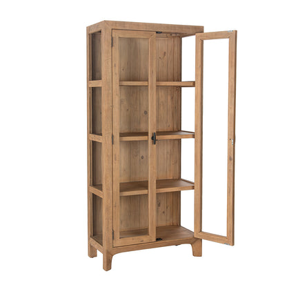 Crest Tall Cabinet - Warm Natural