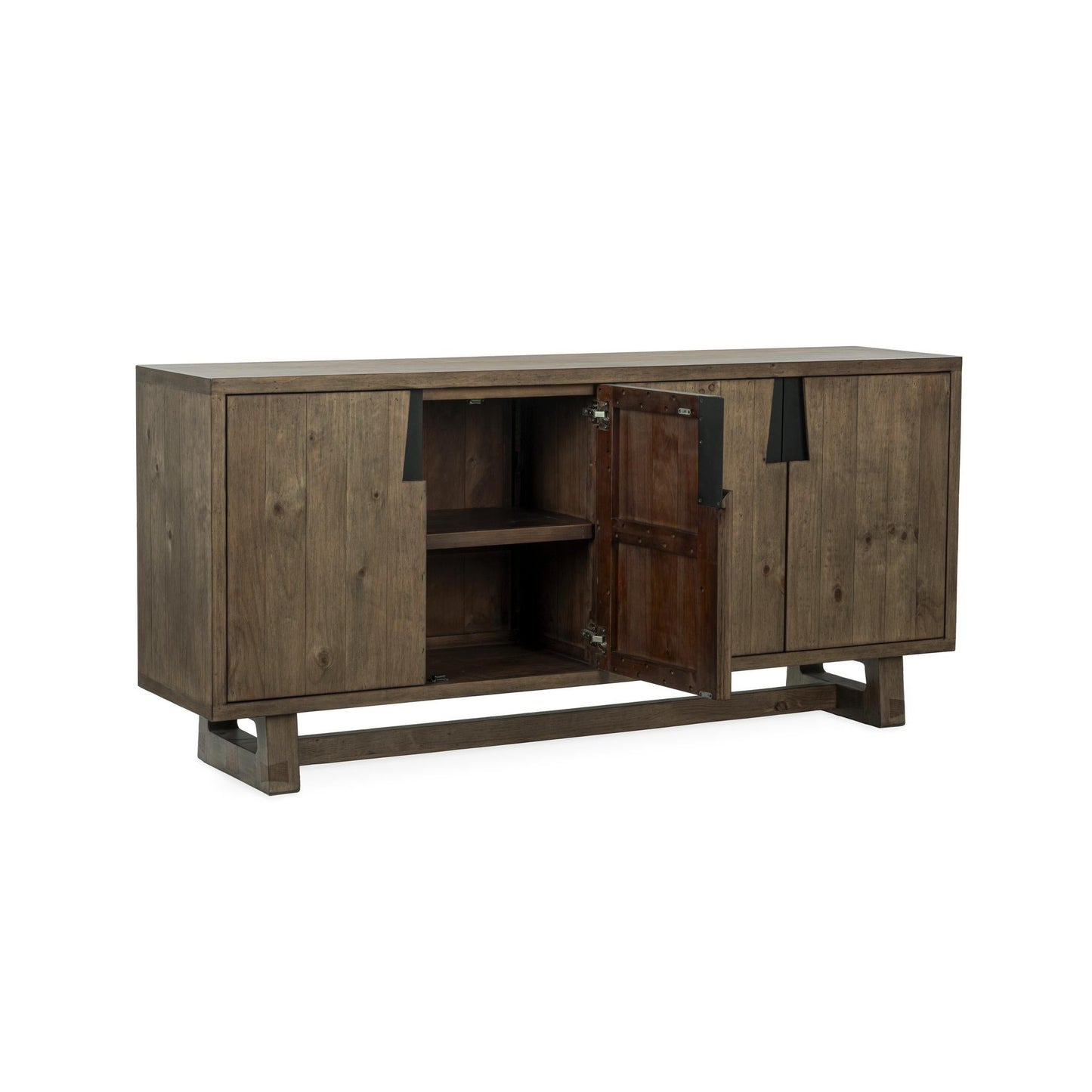 Lyra 4Dr Buffet - Smoke Brown