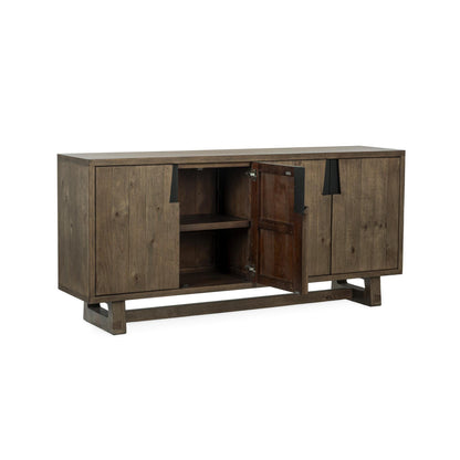 Lyra 4Dr Buffet - Smoke Brown